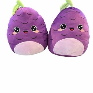Knott's Berry Farm 8" Boysenberry Squishmallow (pair)